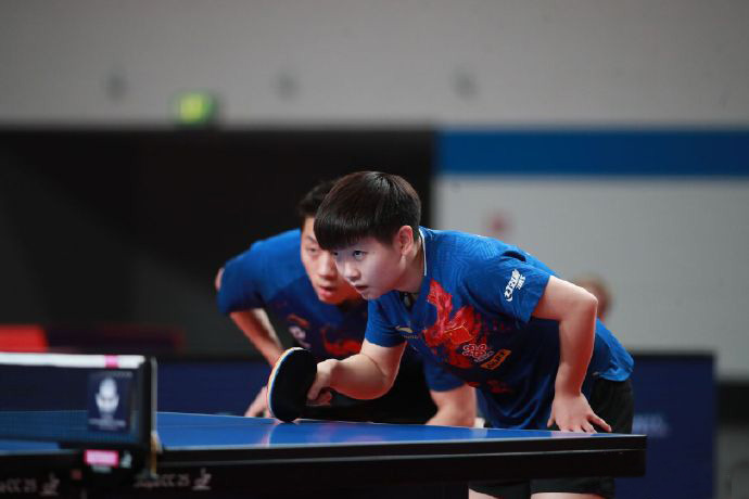 包含奥地利乒乓球队强势德国乒乓球队，水谷隼送出助攻的词条